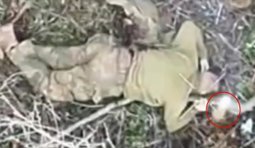 боєприпас влучає окупанту в голову