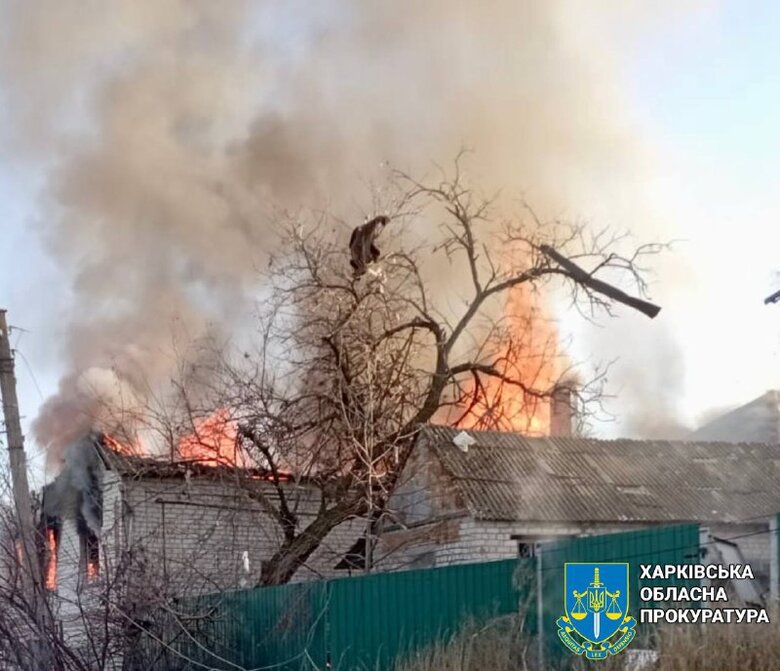 ворожі обстріли Харківщини 21 січня