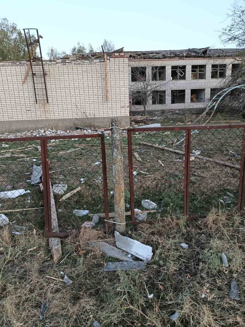 Війська РФ вдарили по школі в Бериславському районі Херсонщини