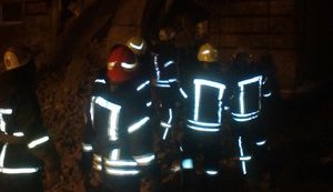 Two people buried under rubble as building collapses in Chernihiv, - State Emergency Service. PHOTOS