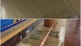 Станцию метро "Демеевская" заливает водой. ФОТО