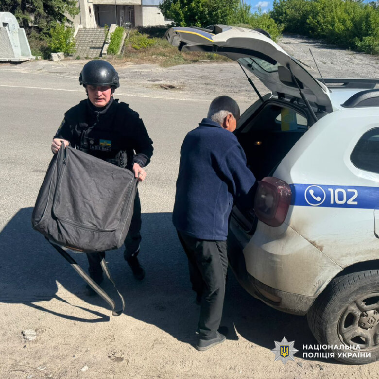 evacuation in the Kharkiv region