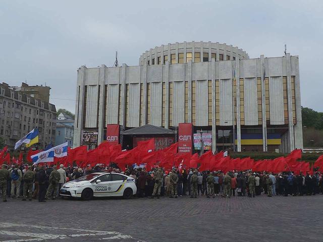 Labor Day demonstrations peacefully held in Kyiv 22 Labor Day demonstrations peacefully held in Kyiv 22