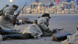 В Киеве состоялась историческая реконструкция боя за завод "Арсенал" между войсками УНР и большевиками. ВИДЕО+ФОТОрепортаж