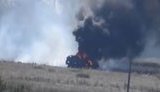 Российский спецназ заснял на видео атаку на грузовик ВСУ. ВИДЕО