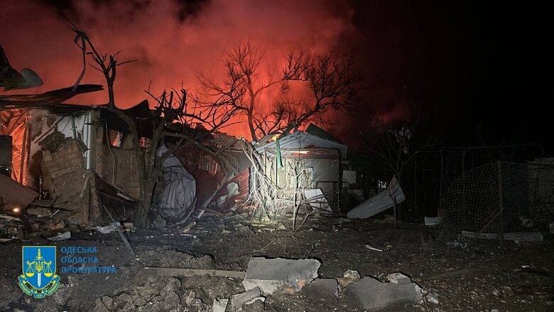 Consequences of the Shahedi attack on Odesa region on 4 March 2025