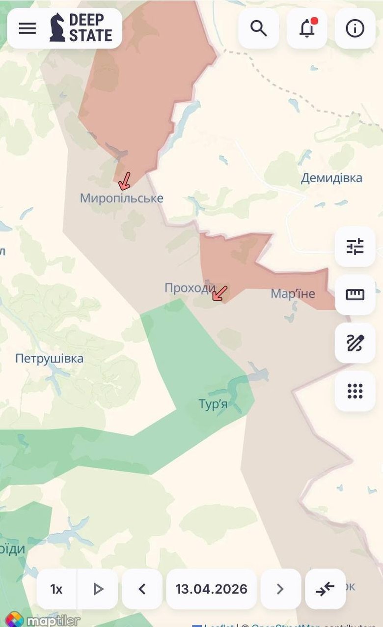 Сумская область: оккупанты продвигаются