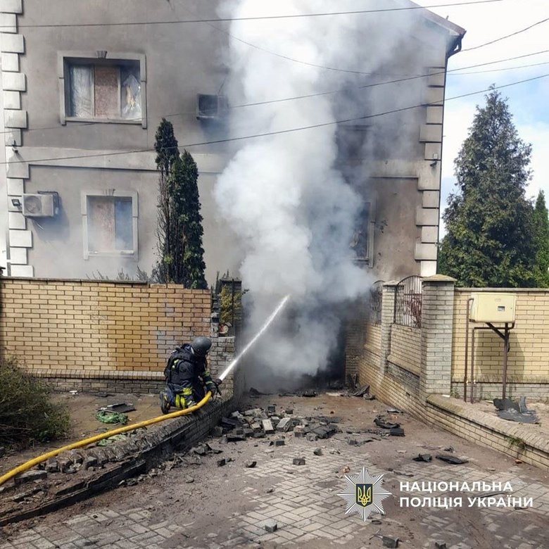 Shelling in Donetsk region on 17 May