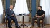 Президент Зеленський і прокурор МКС Хан