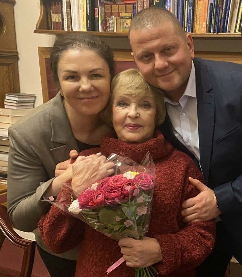 Роговцева і Залужний