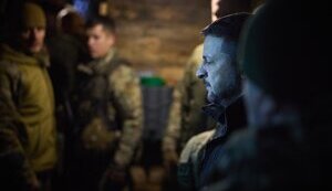 Zelenskyy congratulates soldiers of 65th Separate Mechanised Brigade on Land Forces Day and presents awards for defence of Zaporizhzhia. PHOTOS