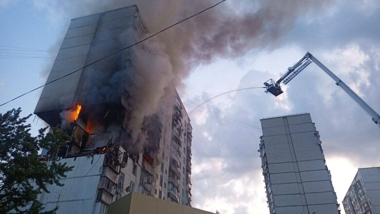 В Киеве произошел взрыв в 16-этажном жилом доме 01