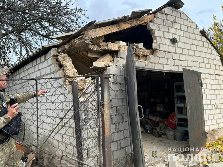 Consequences of enemy attacks on Nikopol district 02