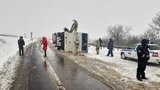 Regular bus with Ukrainians turned over in Russia: 17 people suffered. PHOTOS