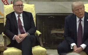 Donald Trump and Keir Starmer