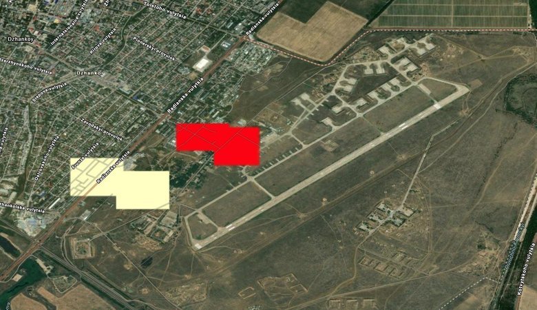 NASA FIRMS показала пожежі на аеродромі та інших об'єктах у Криму