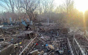 Shahedis attacked Tairovsky cemetery in Odesa