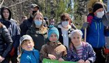 Кияни вийшли наводити порядок в парку на Жмаченка, який відвоювали у забудовника. ФОТОрепортаж