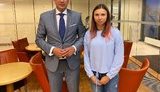 Белорусская спортсменка Тимановская прибыла в Польшу. ФОТО