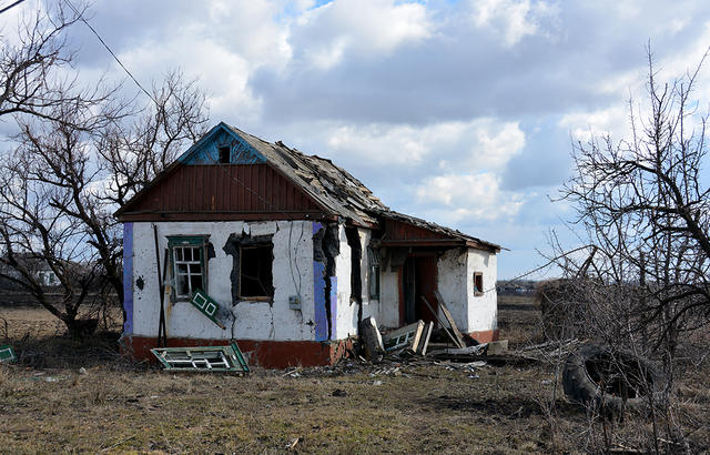 руины дебальцево