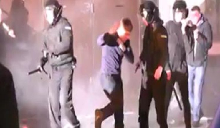 Clash between activists, developer’s security guards, and police in Poltava. VIDEO