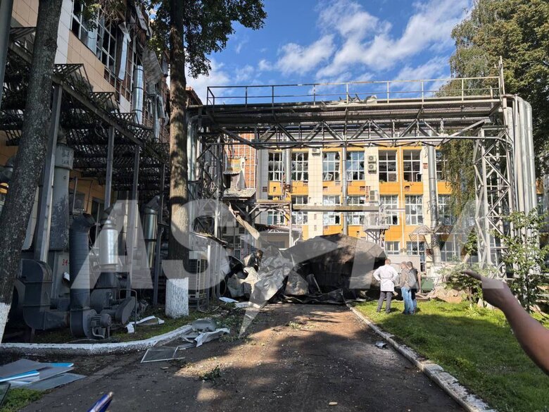 Поражение дронами завода в Ижевске