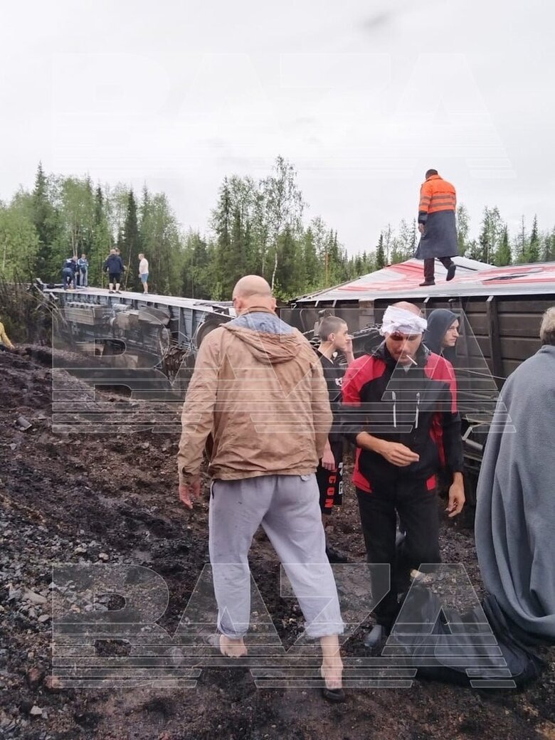 У Росії зійшов з рейок поїзд