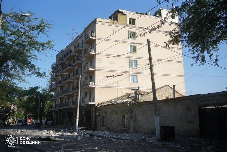 Удар по Одесі