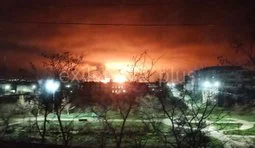 У Ставропольському краї зафіксували пожежу після атаки українських безпілотників