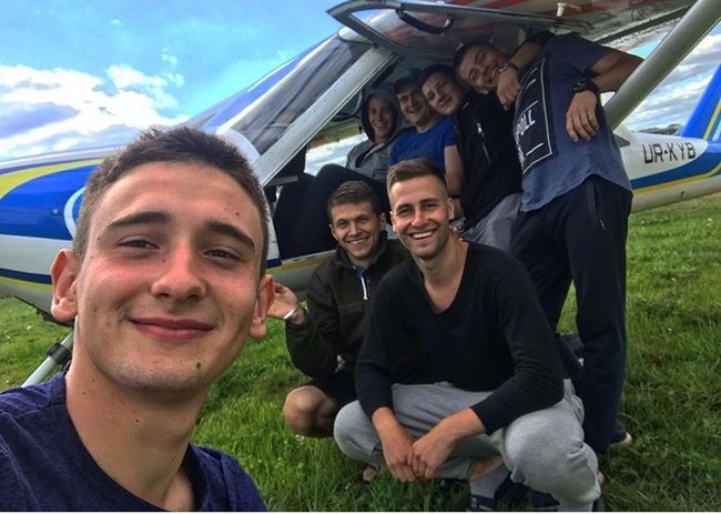 Фотографії загиблих в Ан-26 курсантів 151-ї групи університету Повітряних сил ЗСУ 05