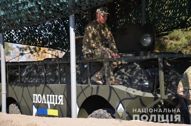Заработал обновленный полицейский блокпост Петропавловка на Луганщине 07