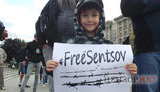 #FreeSentsov: люди в разных городах мира призывают Россию освободить украинских политузников. ФОТОрепортаж