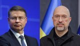 Шмыгаль встретился с еврокомиссаром Домбровскисом