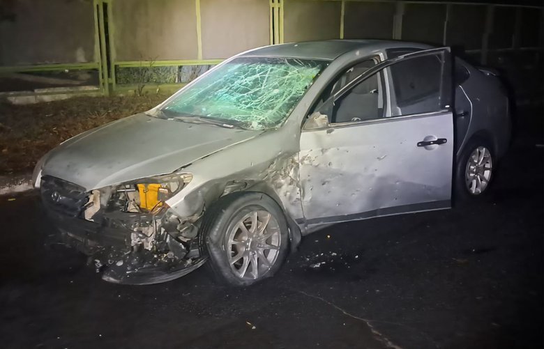 Никопольщина после обстрела