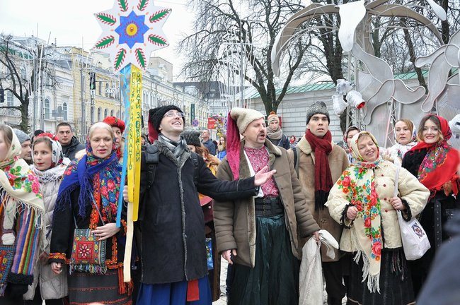 Різдвяні святкування в центрі Києва 06