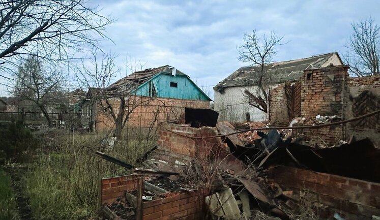 Ночью оккупанты массированно атаковали населенные пункты Дергачевщины в Харьковской области. ФОТОрепортаж
