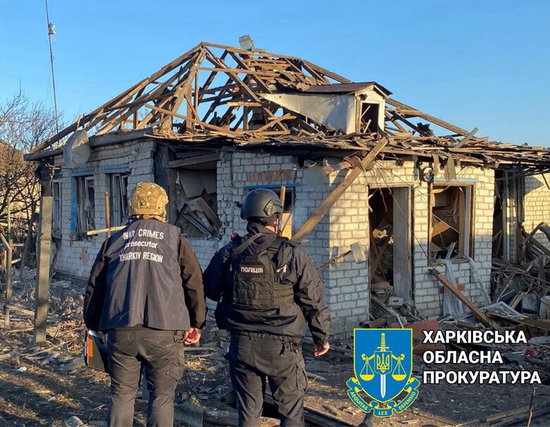 Наслідки удару рашистів по Куп’янському району Харківщини 03