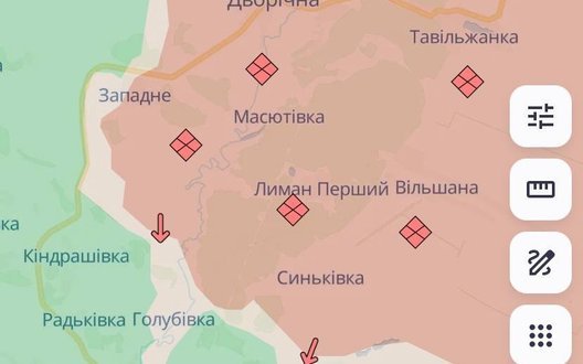 Ворог просунувся на Харківщині та Донеччині, - DeepState. МАПА