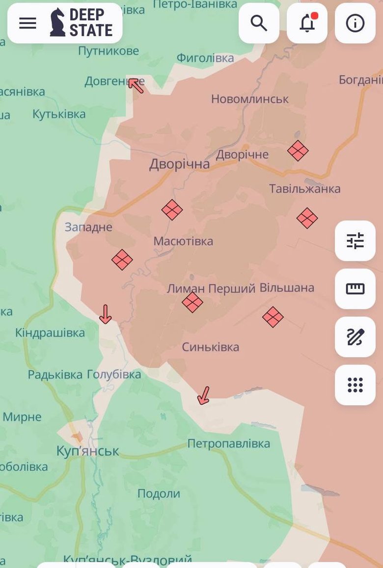 Оккупанты продвигаются в Харьковской и Донецкой областях