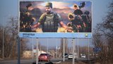 На Донетчине установили билборды с портретами 12 погибших защитников Украины. ФОТОрепортаж