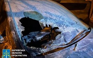 В Харькове студент поджег авто военного