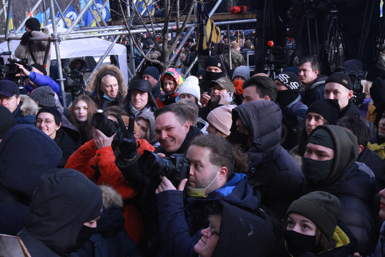 Хода на підтримку Порошенка з-під Печерського суду до Офісу Зеленського 06