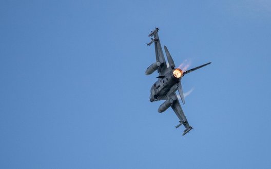 Винищувачі НАТО збили дрон у повітряному просторі Латвії, - 