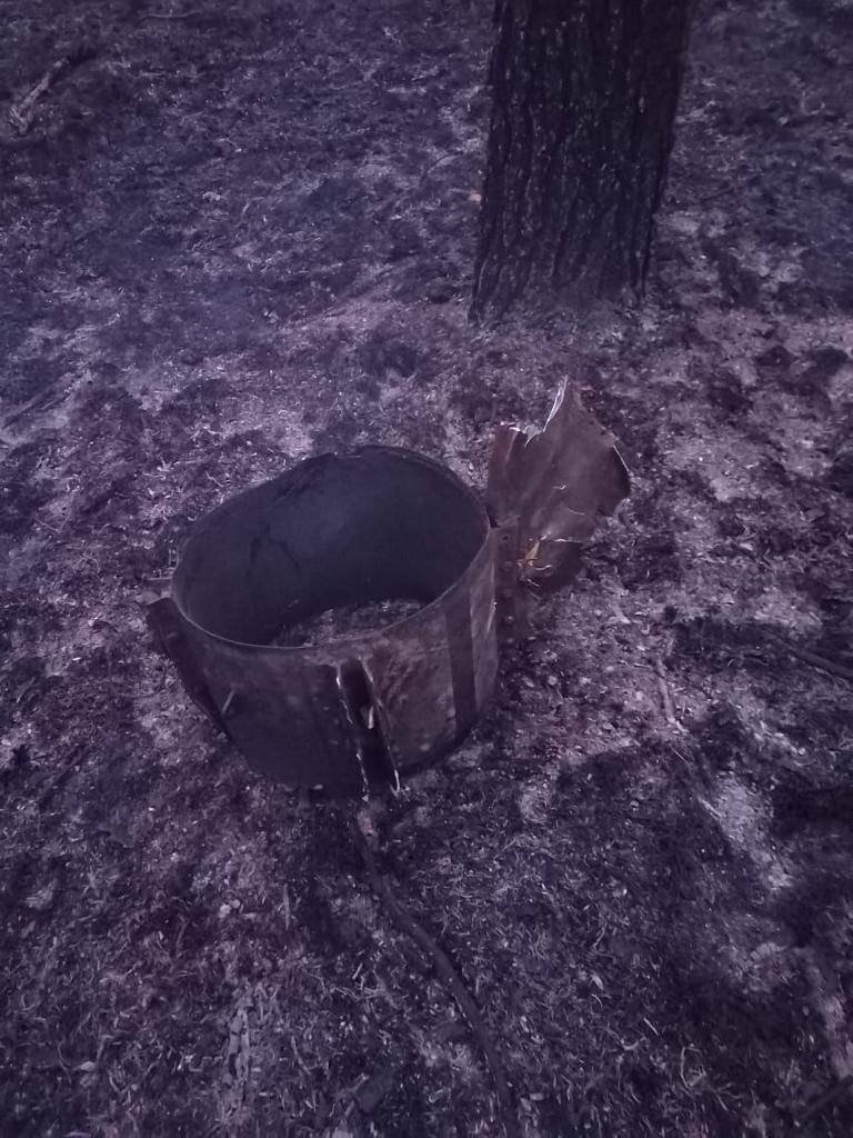 Внаслідок нічної атаки росіян на Київщині сталася пожежа, - поліція 02