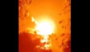 В оккупированной Новой Каховке взлетел на воздух склад с боеприпасами россиян. ВИДЕО