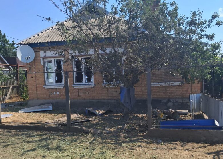 Обстрелы Днепропетровской области 12 июля
