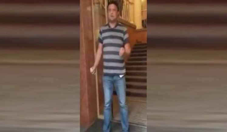 Чоловіка, який погрожував підірвати гранату в Кабміні, затримано, - КМДА. ВIДЕО