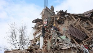 Удар РФ по 4-этажному дому в Днепре: аварийно-спасательные работы завершены. ФОТОРЕПОРТАЖ