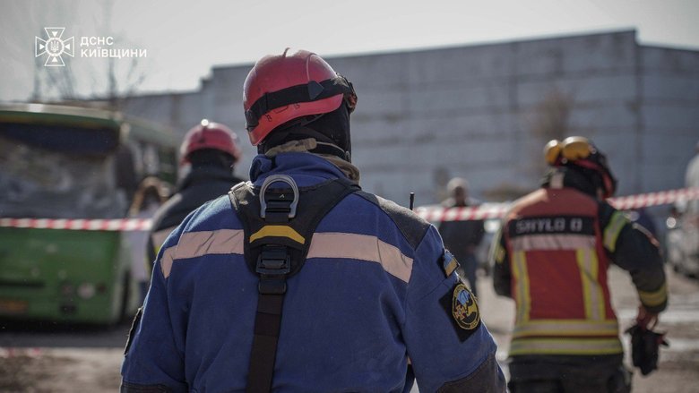 удар РФ по Киевской области