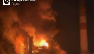 Russian Strike on the Kherson CHPP